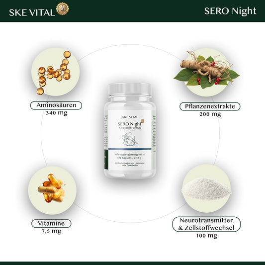 SERO Night 60 Capsules.