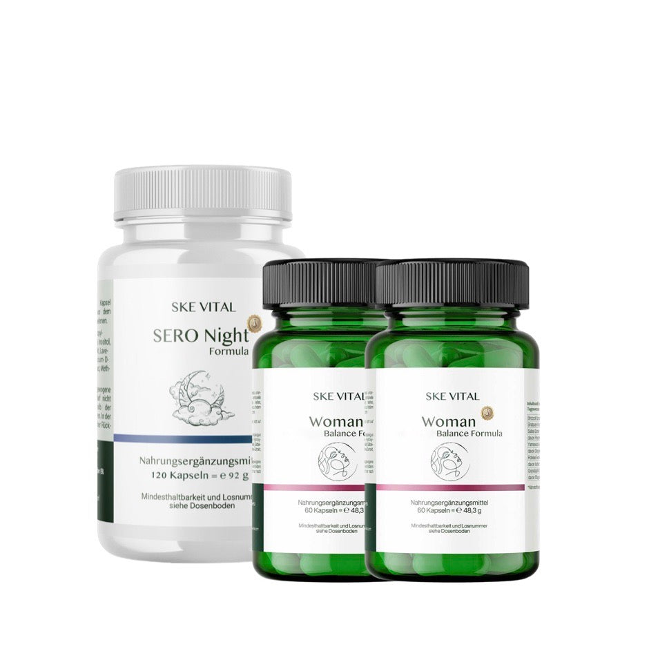 Frauen Wohlfühl Paket - SeroNight (1x120) & Woman (2x60)