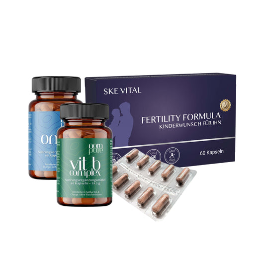 Kinderwunsch Man (1xFertility/1xOmega3/ 1xB-Complex)